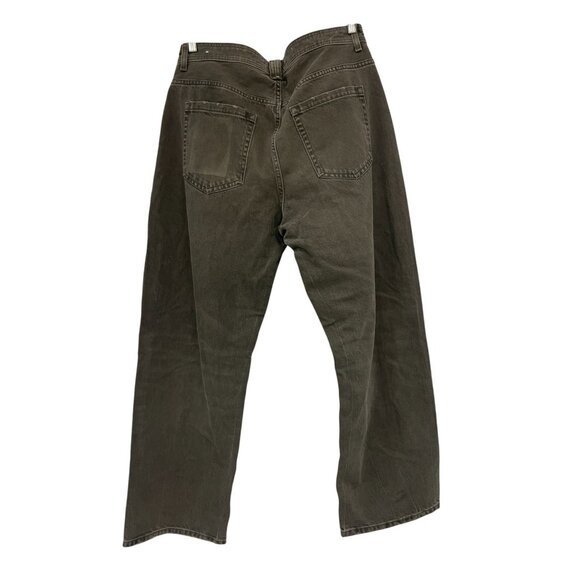 Zara Mens Baggy Jeans EU 44 US 34 Gray Faded Cotton Lyocell Blend 6045/401 NWT - Picture 5 of 16